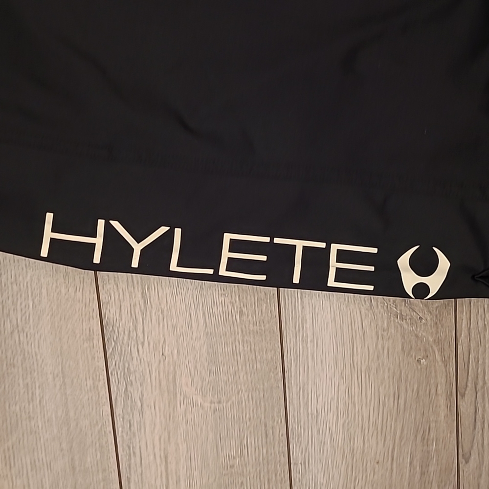 Hylete Black Flags Pattern Sz Small Regular Mens … - image 3